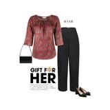  HẠNH - Áo thun Hạnh cổ tròn xếp li, kết hạt, tay lửng 0483/4.543 