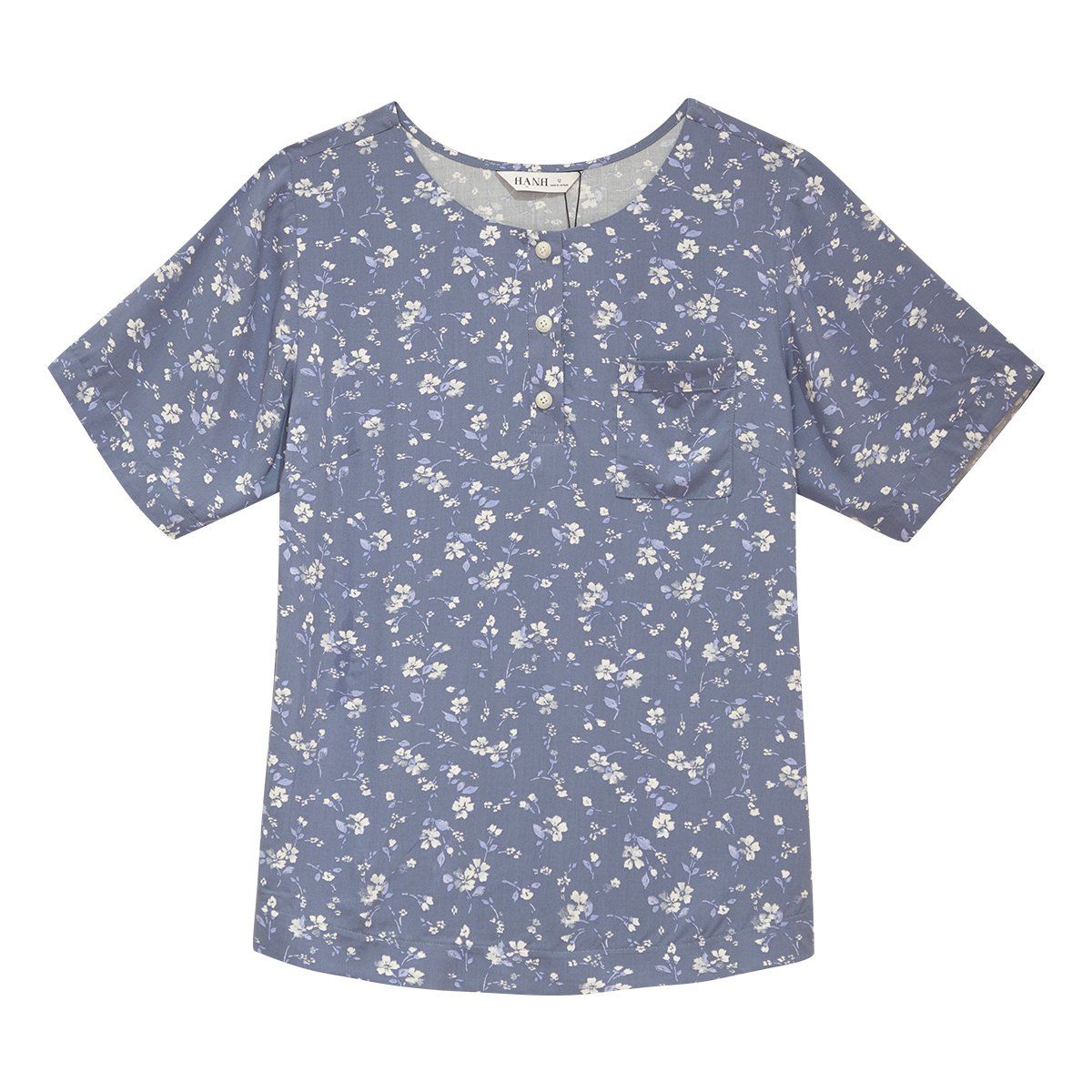  Hạnh - Đồ bộ trung niên cổ tròn tay ngắn 4423/5.380 