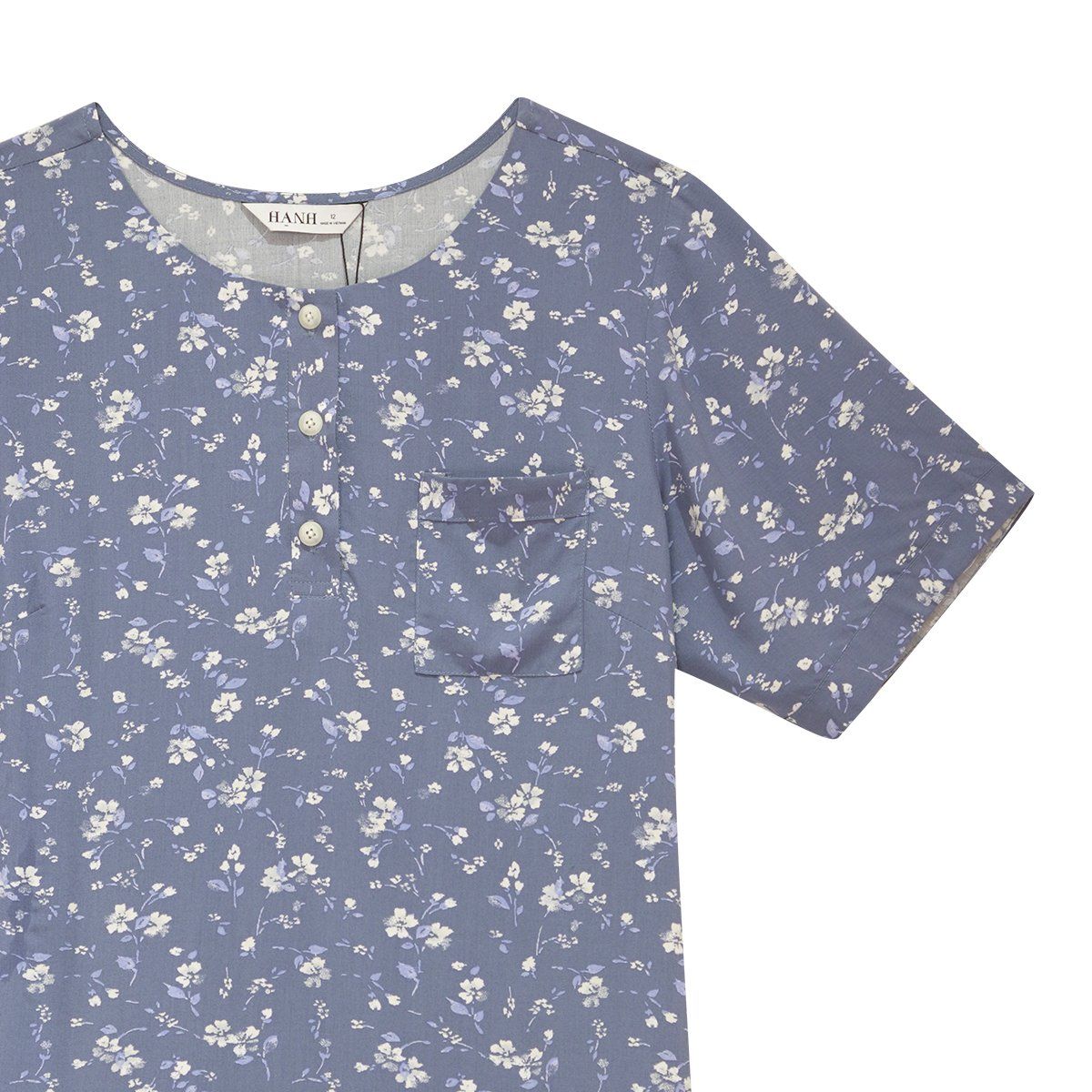  Hạnh - Đồ bộ trung niên cổ tròn tay ngắn 4423/5.380 