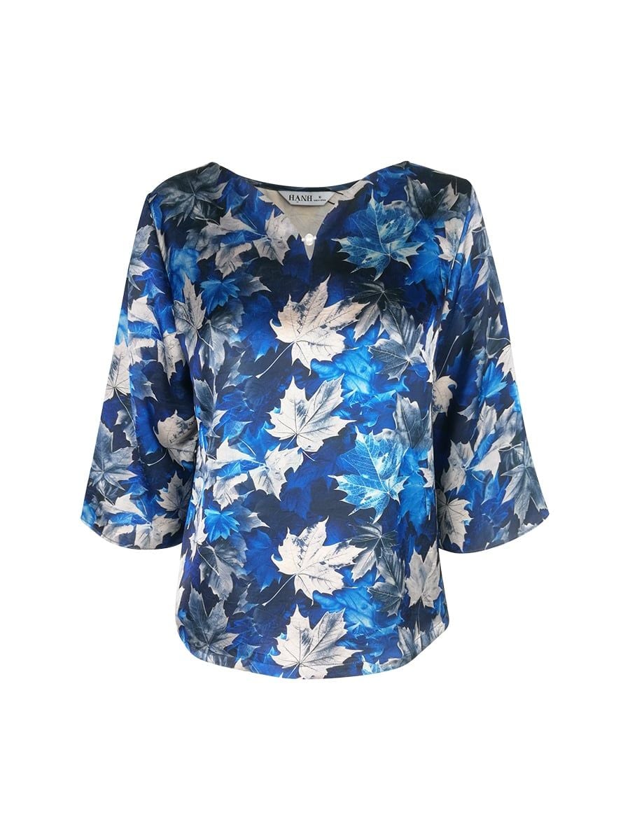  HẠNH - Áo kiểu chất liệu lụa Cavan 4430/4.608 