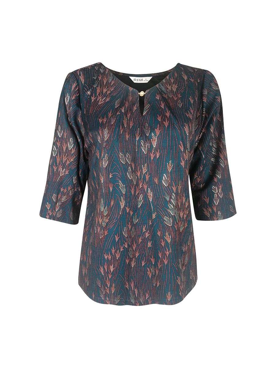  HẠNH - Áo kiểu chất liệu thun 2 da 4436/5.27 