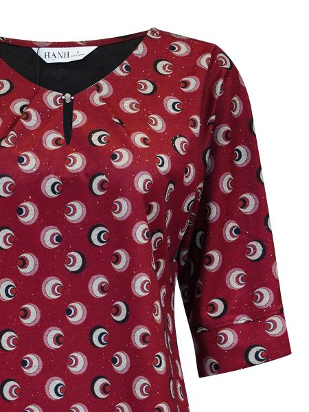  HẠNH - Áo kiểu chất liệu thun 2 da 4436/5.546 