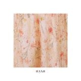  Hạnh Đầm cổ tròn họa tiết, tay ngắn trẻ trung, nữ tính 