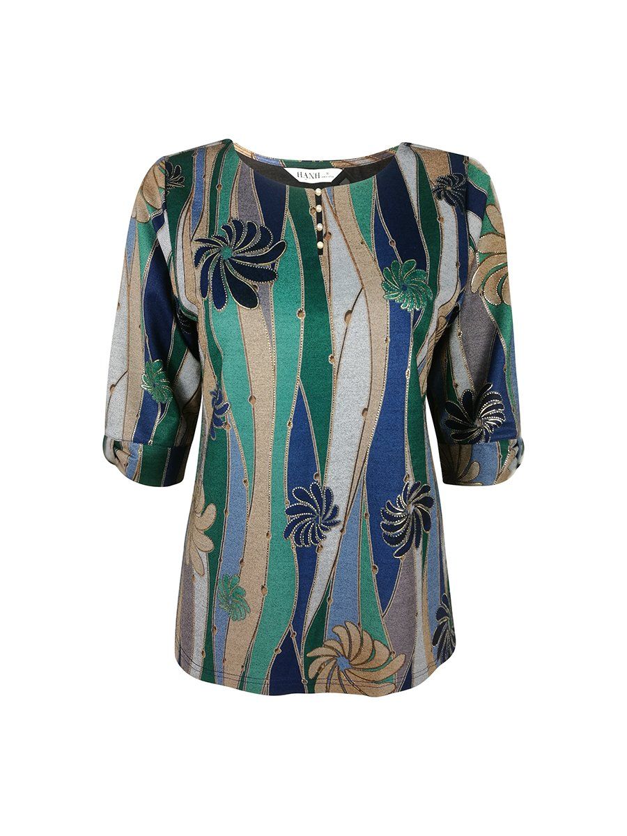  HẠNH - Áo thun cổ tròn kết hạt, tay lỡ cách điệu 5401/5.85 