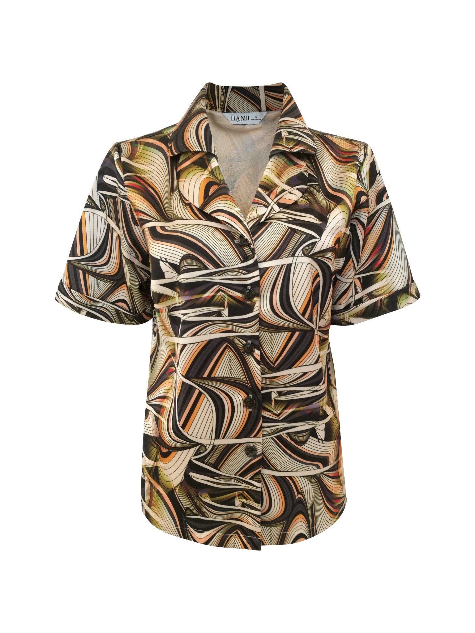  HẠNH - Áo sơ mi chất liệu lụa Canvan 5407/5.178 