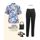  HẠNH- Áo kiểu chất liệu cotton 5408/6.124 