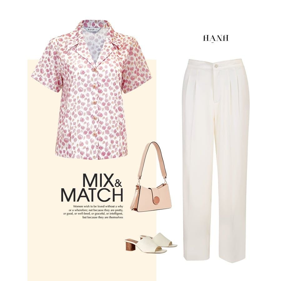  HẠNH- Áo kiểu chất liệu cotton 5409/6.160 