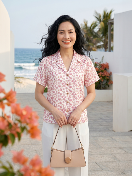 HẠNH- Áo kiểu chất liệu cotton 5409/6.160 