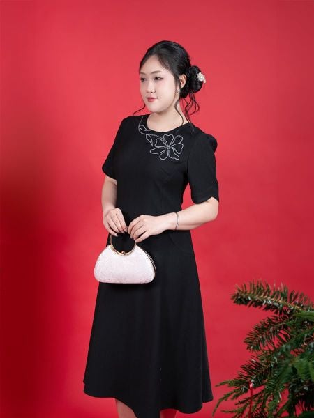  HẠNH - Đầm kiểu chất liệu Linen Tơ 5617/5.448 