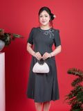  HẠNH - Đầm kiểu chất liệu Carolan 5619/5.447 