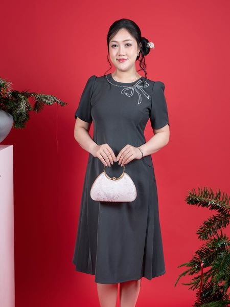  HẠNH - Đầm kiểu chất liệu Carolan 5619/5.447 