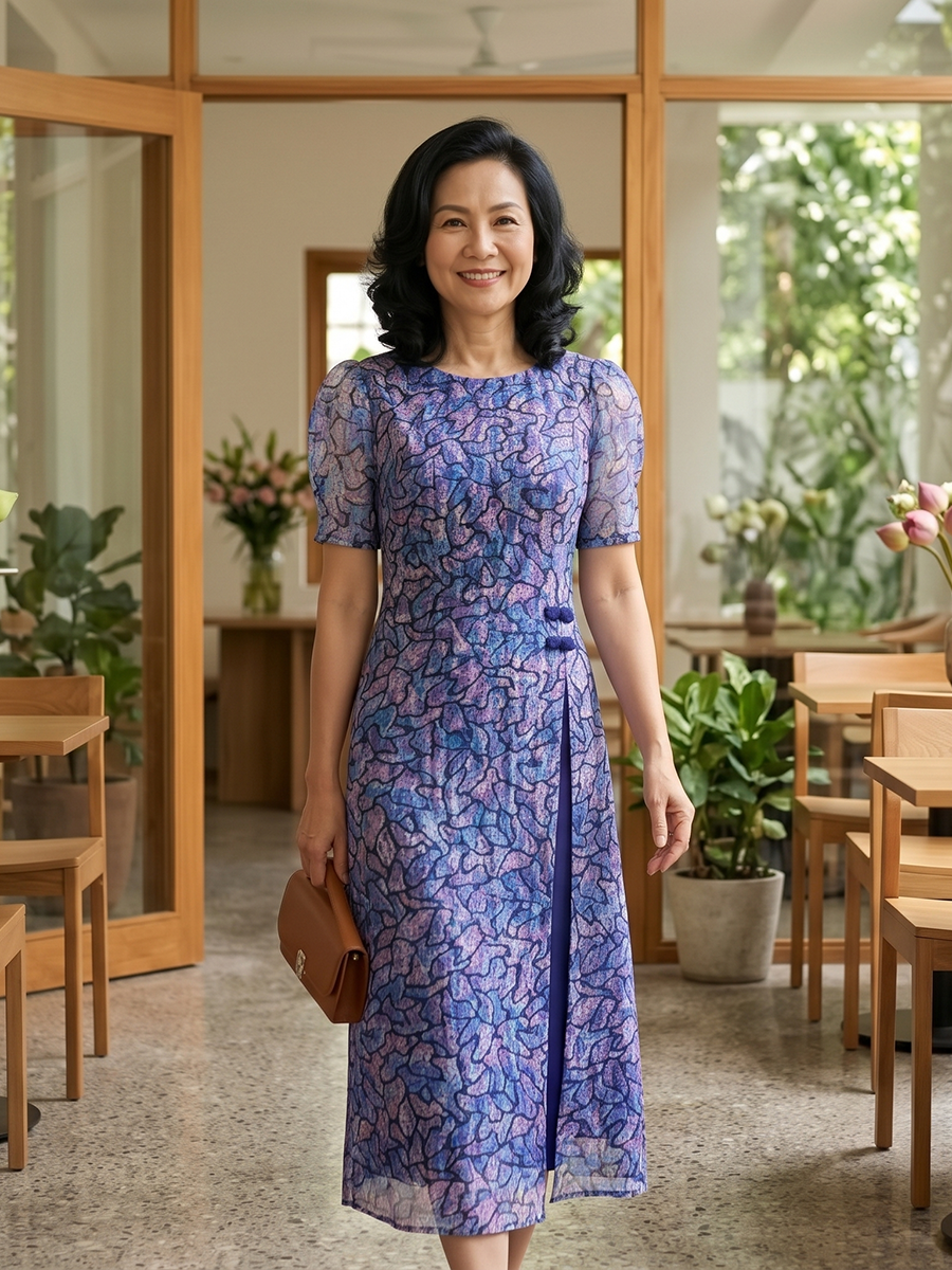  HẠNH-Đầm Kiểu NT Chất Liệu Ren 6601/6.233 