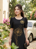  HẠNH-Đầm Kiểu NT Chất Liệu Carolan 6603/6.70 