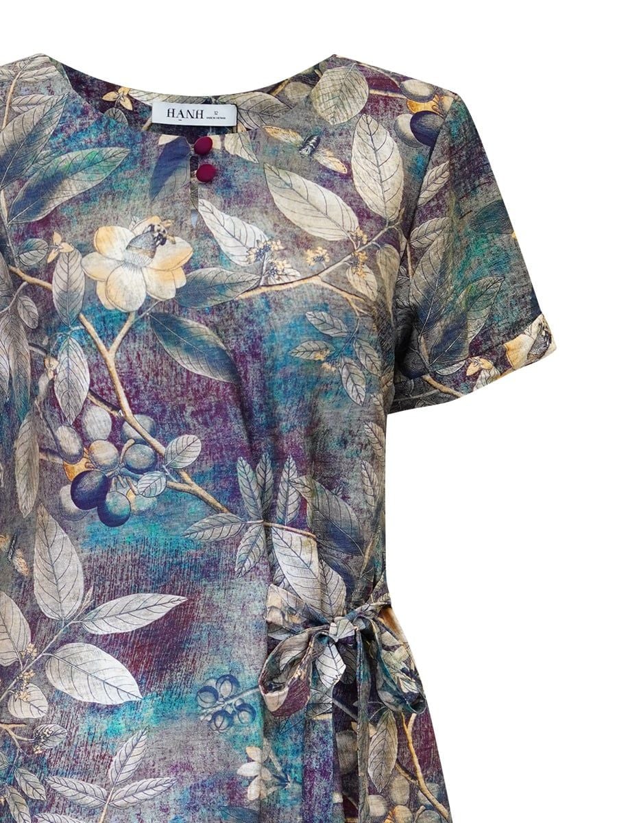  HẠNH - Đầm kiểu chất liệu cotton 6606/6.79 