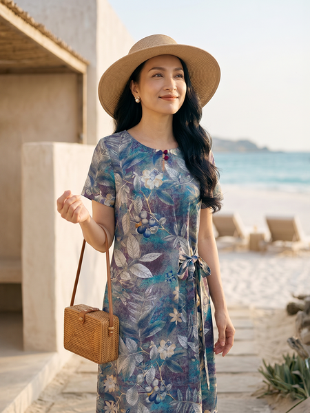  HẠNH - Đầm kiểu chất liệu cotton 6606/6.79 