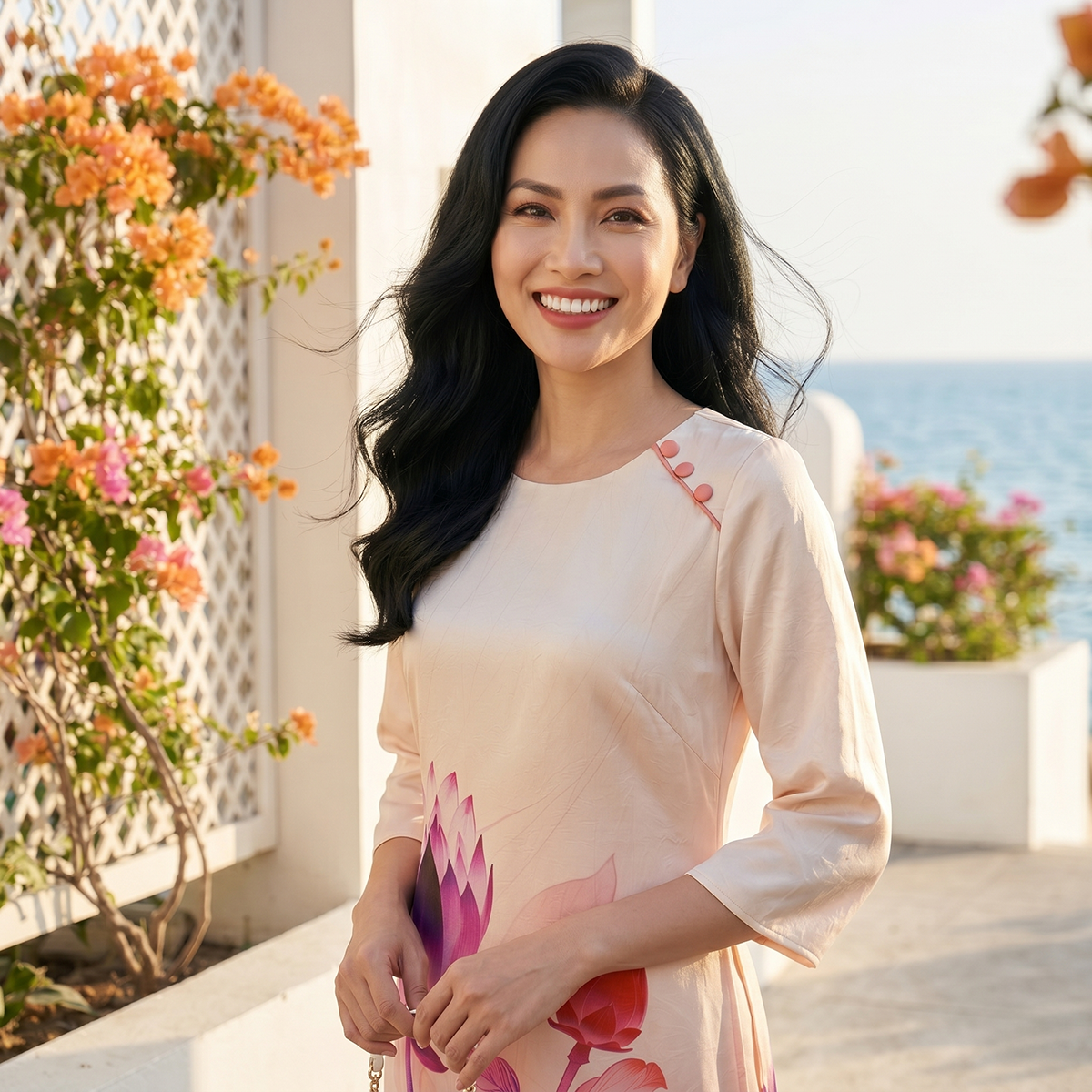  HẠNH-Đầm kiểu chất liệu cavat 6610/6.169 