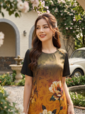 HẠNH-Đầm Kiểu TL Chất Liệu Lụa Cavan- 6613/6.188 