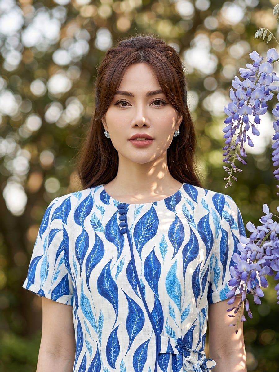  HẠNH-Đầm Kiểu NT Chất Liệu Cotton 6614/6.231 