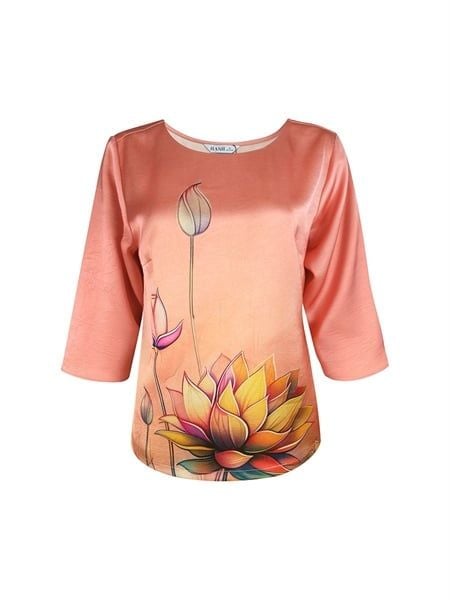  HẠNH - Áo kiểu chất liệu lụa canvas 2491/5.23 