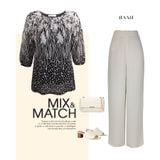  Hạnh - Áo thun cổ tròn họa tiết hoa, tay lửng 84138/5.164 