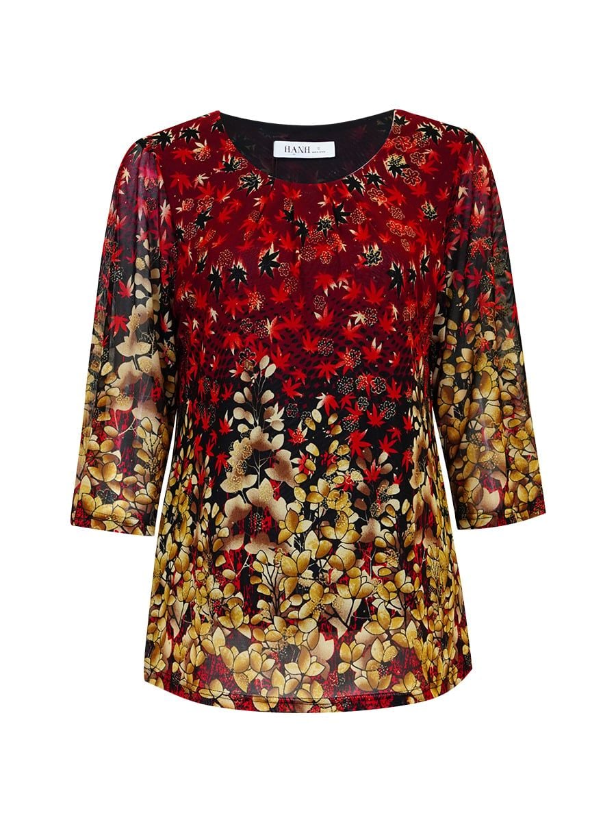  HẠNH - Áo kiểu chất liệu thun lưới 84138/5.566 