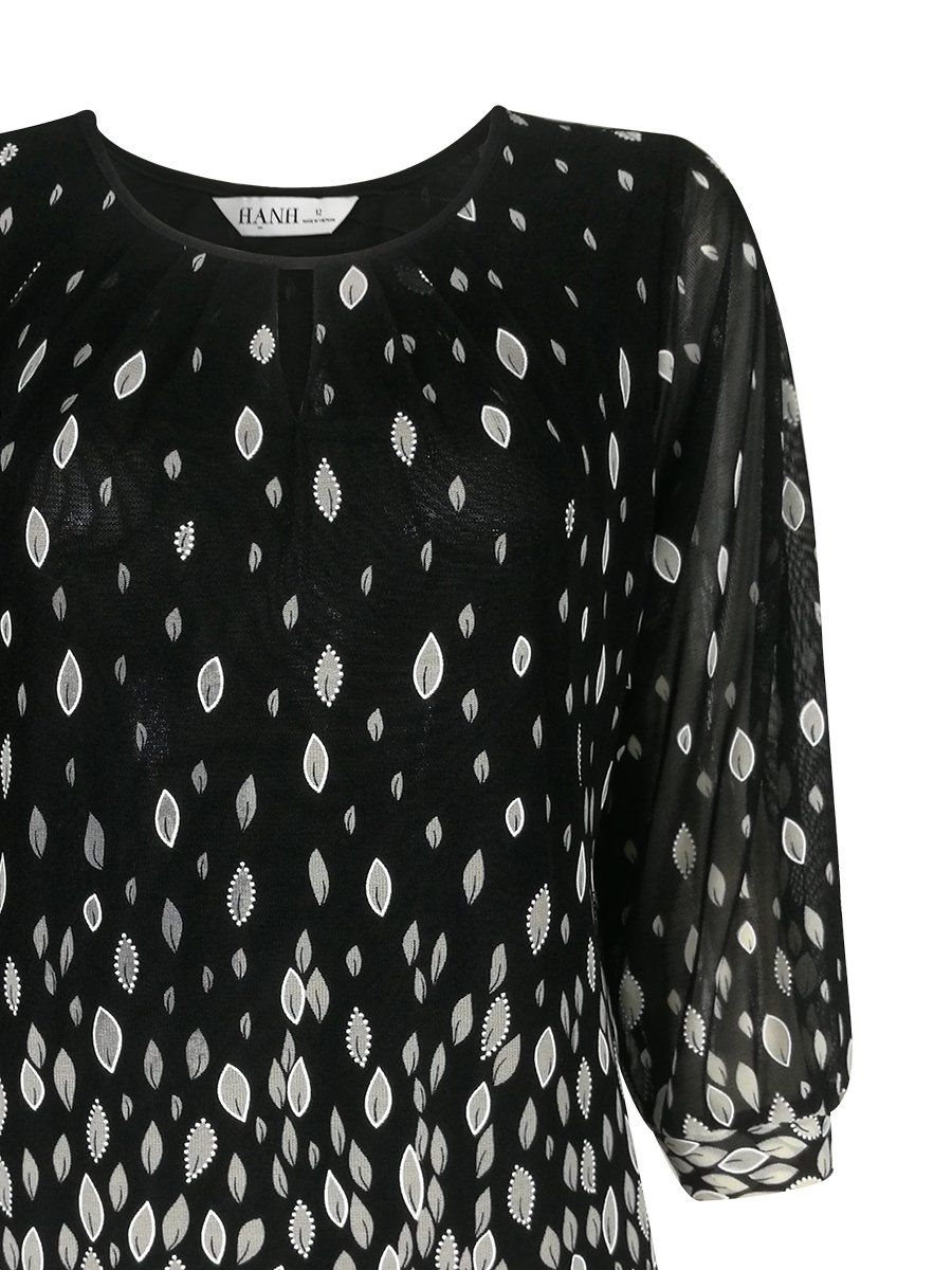  HẠNH - Áo thun cổ tròn, tay bo lửng 84168/4.561 