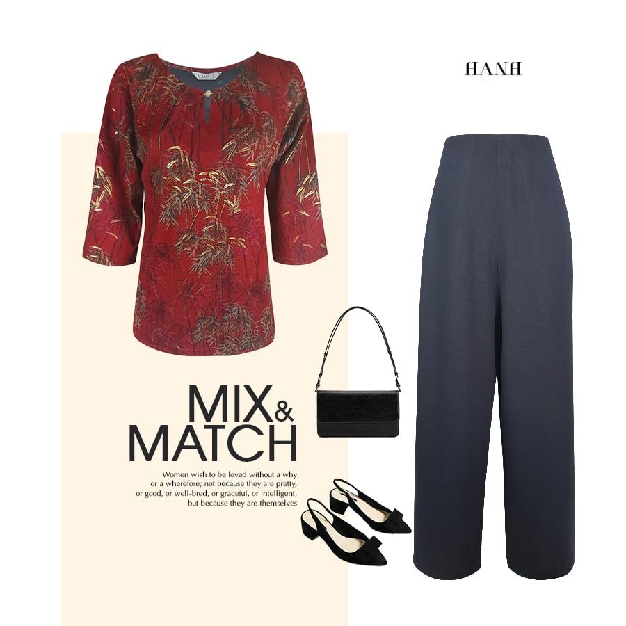  HẠNH - Quần dài chất liệu lụa latin 8802/5.143 