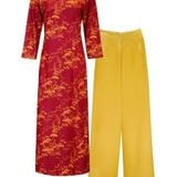  HẠNH - Bộ áo dài chất liệu lụa Bảo Anh 25419/6.19 