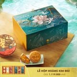  Bánh Trung Thu Đại Phát - Lễ Hộp Hoàng Kim 802 