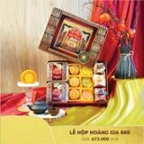  Bánh Trung Thu Đại Phát - Lễ Hộp Hoàng Gia 880 