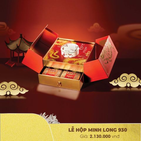  Bánh Trung Thu Đại Phát - Lễ Hộp Minh Long 930 