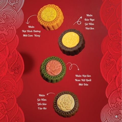  Bánh Trung Thu Đại Phát - Lễ Hộp Minh Long 930 