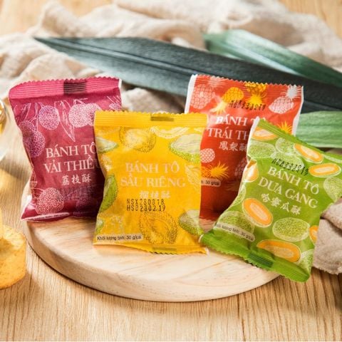  BÁNH TÔ MIX VỊ 30G - 5 BÁNH 
