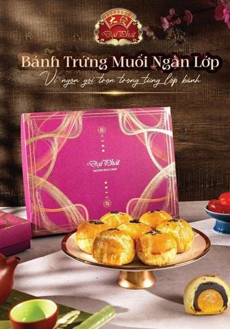  Bánh Trứng Muối Ngàn Lớp 