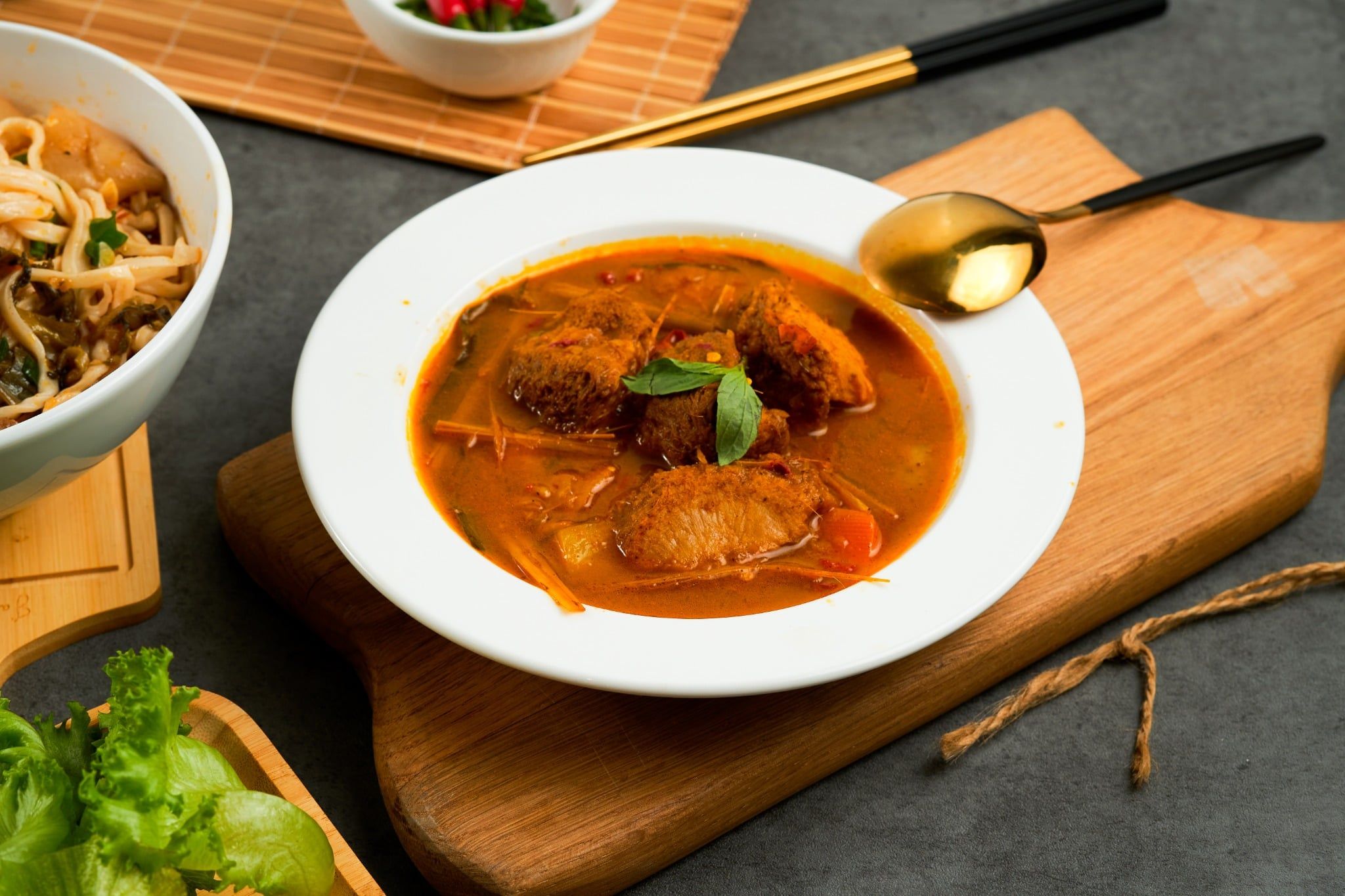  Cà ri nấm hầu thủ 