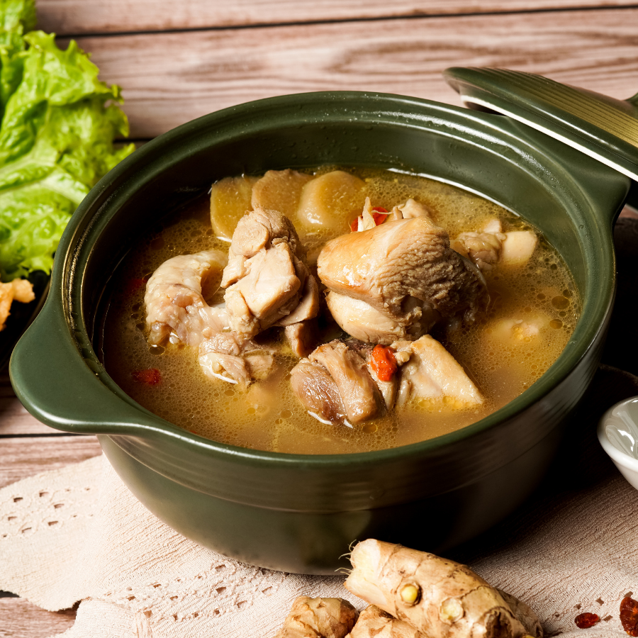  Canh gà dầu mè 580g 