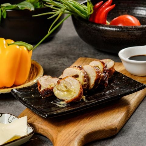  Gà cuộn phô mai 