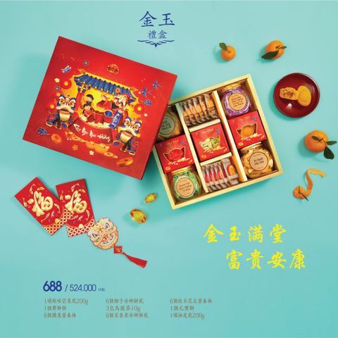  Lễ Hộp Kim Ngọc 688 