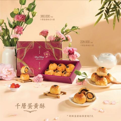  Bánh Trứng Muối Ngàn Lớp 