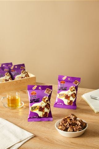  Túi Thanh Hạt Dinh Dưỡng Vị Gạo Lứt Đậu Phộng 20g 