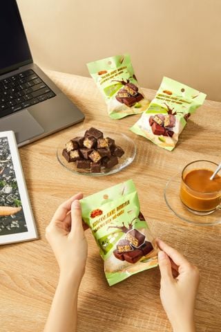  Túi Chocolate Dubai Kataifi Hạt dẻ cười 30g 
