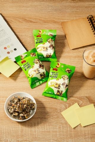  Túi Thanh Hạt Dinh Dưỡng Vị Hạt Điều 30g 