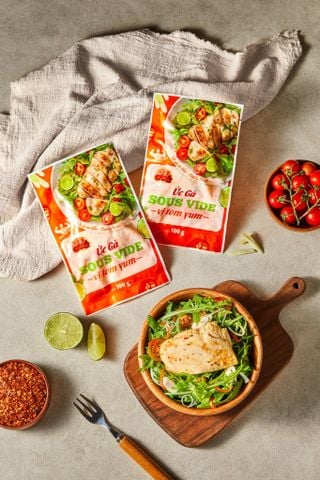  Ức Gà Sous Vide Vị Tomyum 