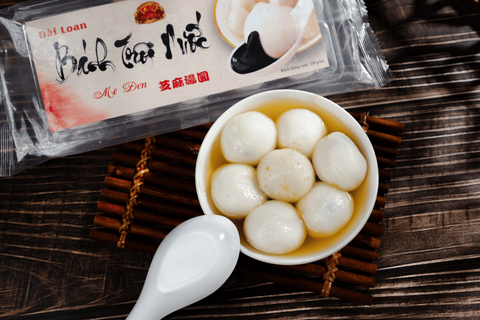  Bánh trôi nước nhân mè đen 