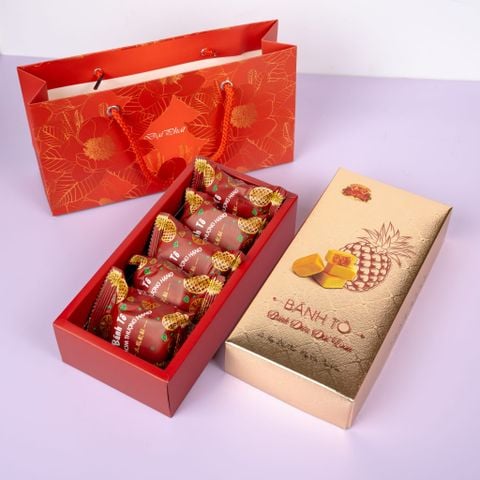  Bánh Tô Trái Thơm Thượng Hạng 40g - 10 Bánh 