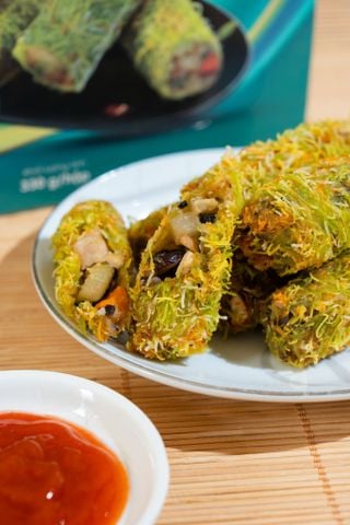  Phù Trúc Kataifi Rau Củ Quế Tây 