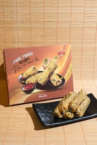  Phù Trúc Cuộn Rau Củ Mùi Tàu 