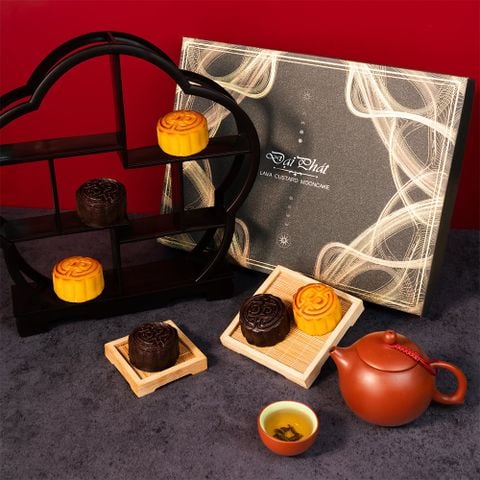  Bánh Trung Thu Đại Phát - Lễ Hộp Lava Trứng muối 820 
