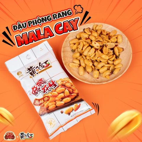  Đậu Phộng Rang Mala Cay 70g 