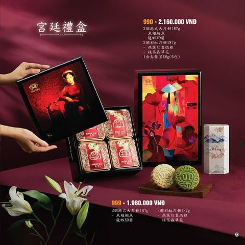  Bánh Trung Thu Đại Phát - Lễ Hộp Cung Đình 